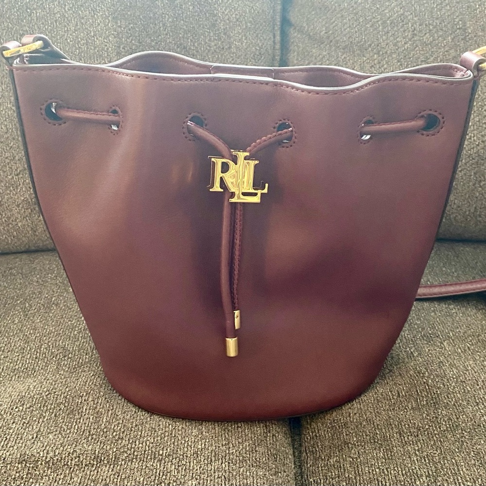 BRAND NEW Ralph Lauren Andie Drawstring Bag.